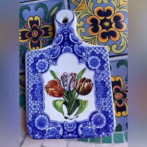 Vintage AGRO Holland Numbered Tulip Collection Dutch Hot Plate